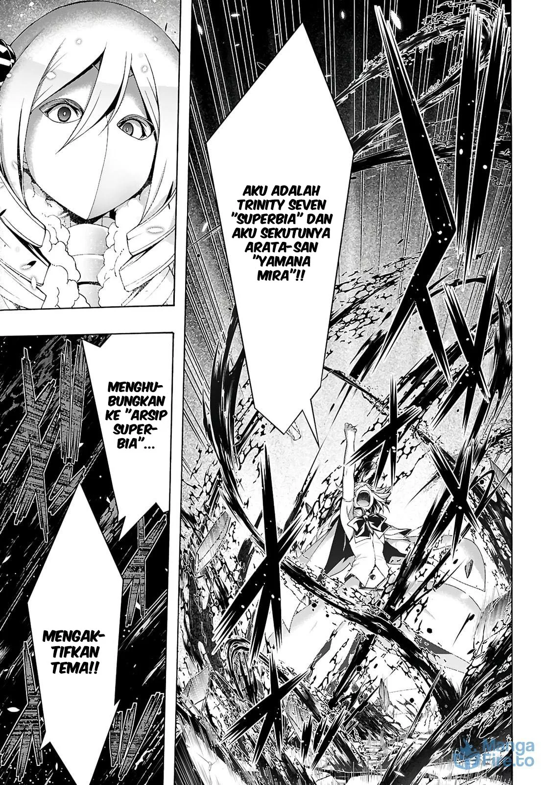 Trinity Seven Chapter 157 Gambar 24