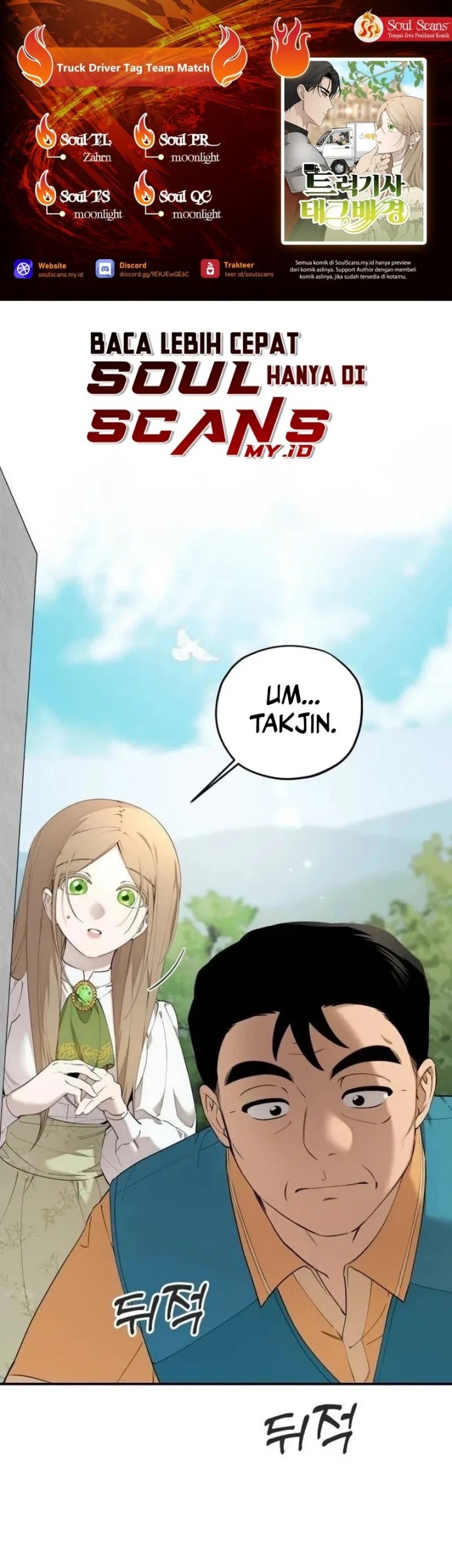 Baca Komik Truck Driver Tag Team Match Chapter 4 Gambar 1