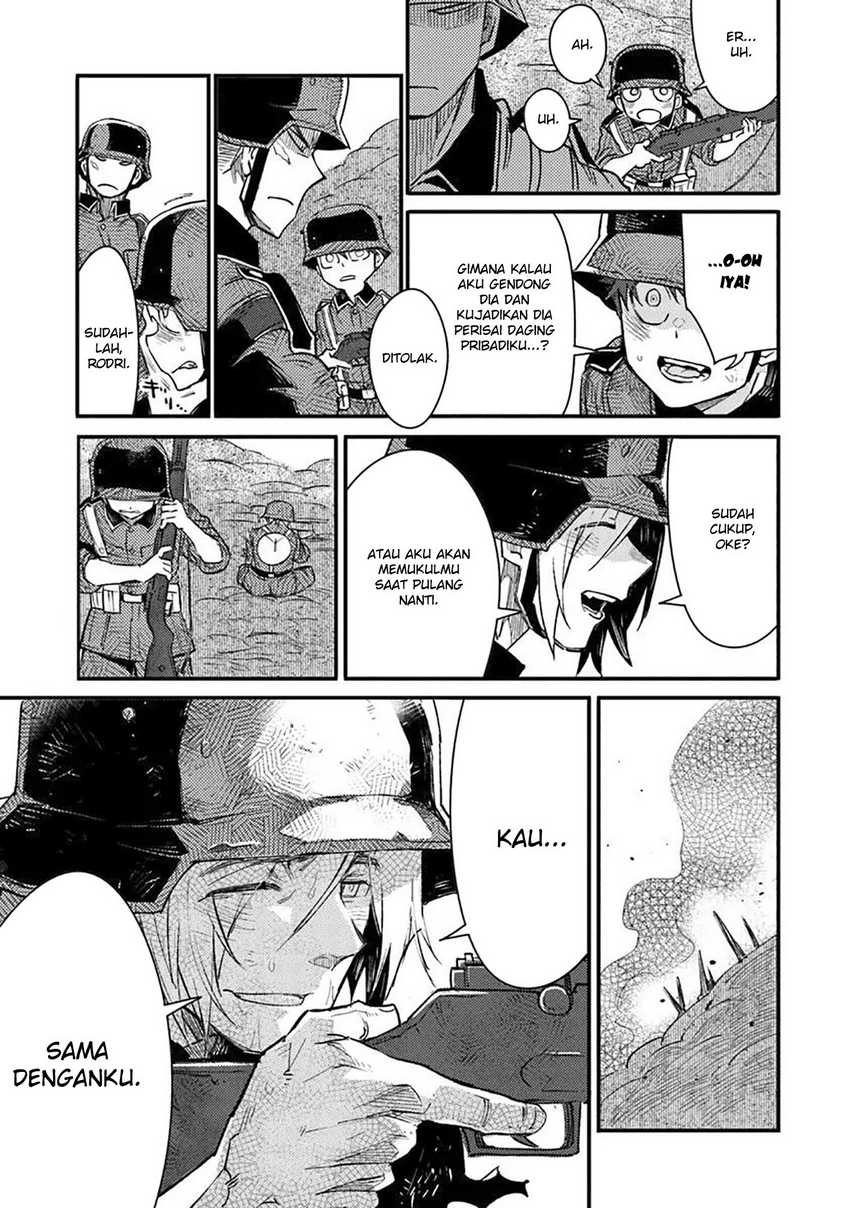 Baca  TS Eiseihei-san no Senjou Nikki Chapter 16.2 Gambar 2