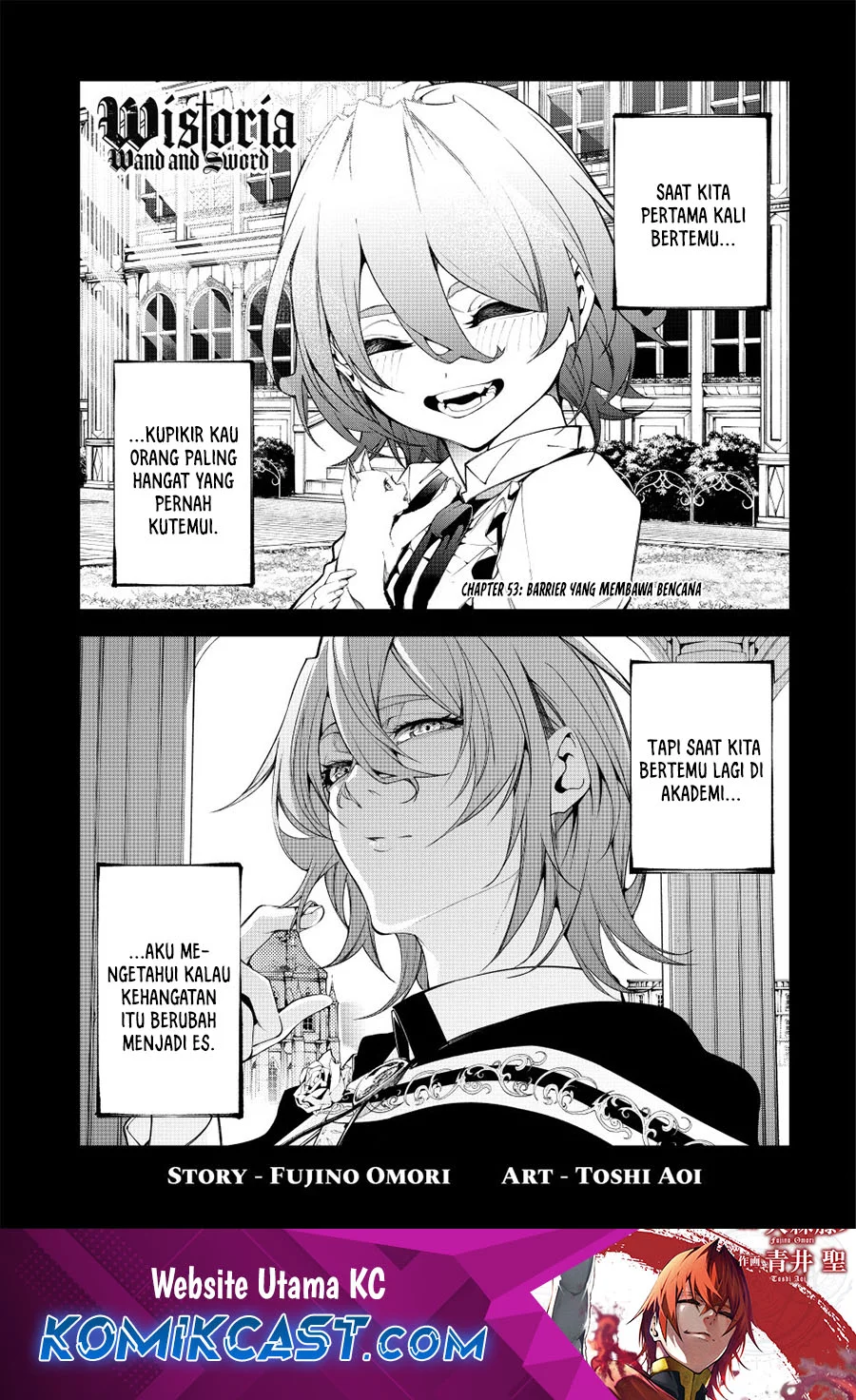 Baca Komik Tsue to Tsurugi no Wistoria Chapter 53 Gambar 1