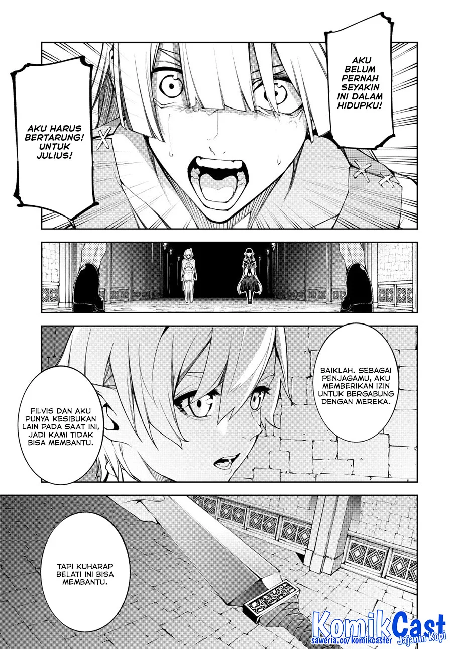 Tsue to Tsurugi no Wistoria Chapter 53 Gambar 7