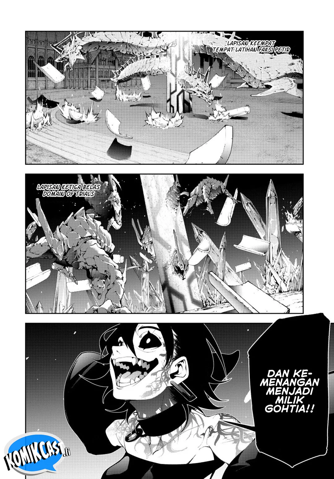 Tsue to Tsurugi no Wistoria Chapter 55 Gambar 13