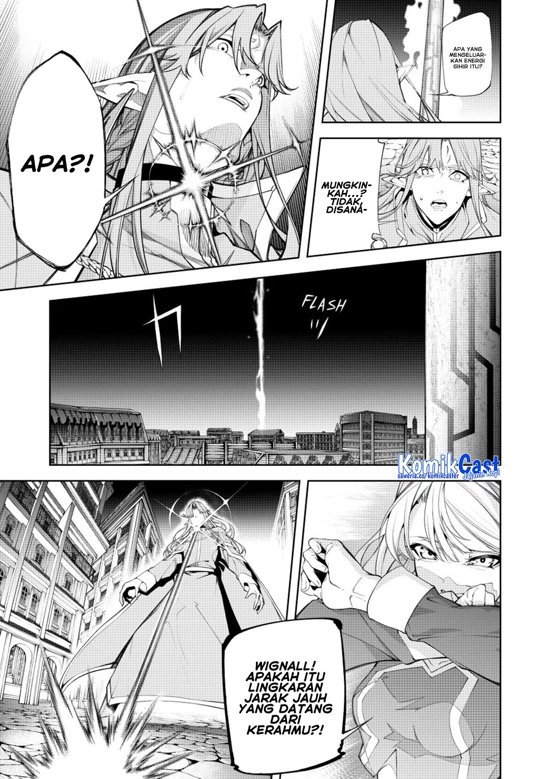 Tsue to Tsurugi no Wistoria Chapter 55 Gambar 16