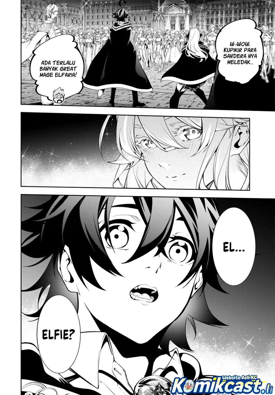 Tsue to Tsurugi no Wistoria Chapter 56 Gambar 17