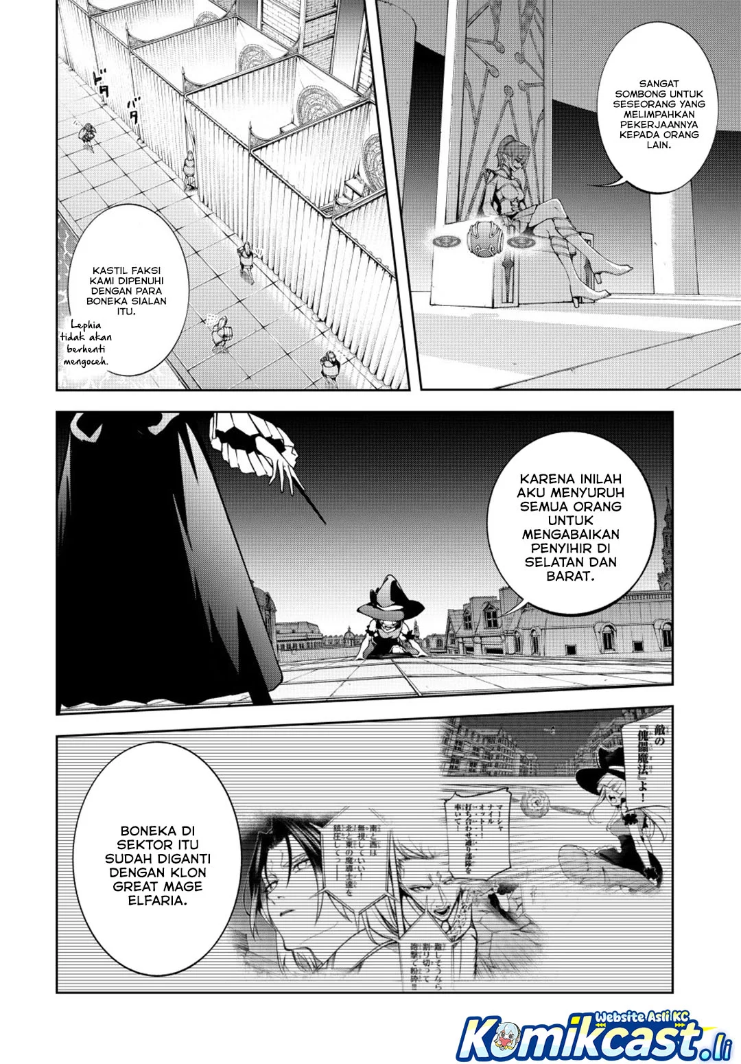 Tsue to Tsurugi no Wistoria Chapter 56 Gambar 21