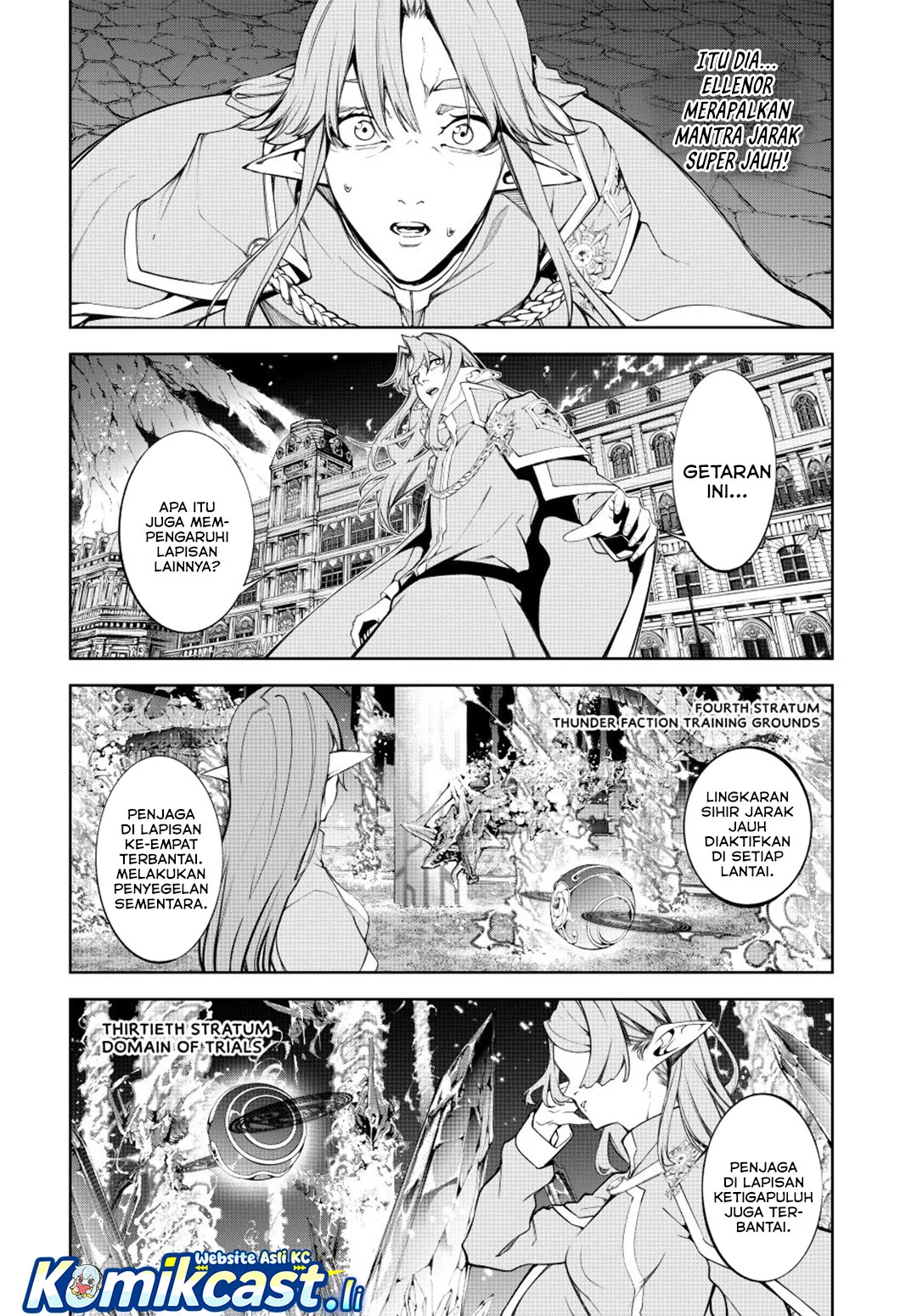 Tsue to Tsurugi no Wistoria Chapter 56 Gambar 5