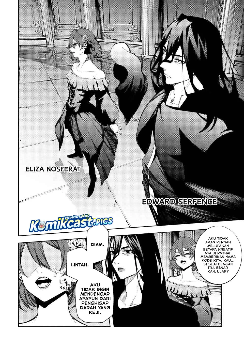 Tsue to Tsurugi no Wistoria Chapter 57 Gambar 9