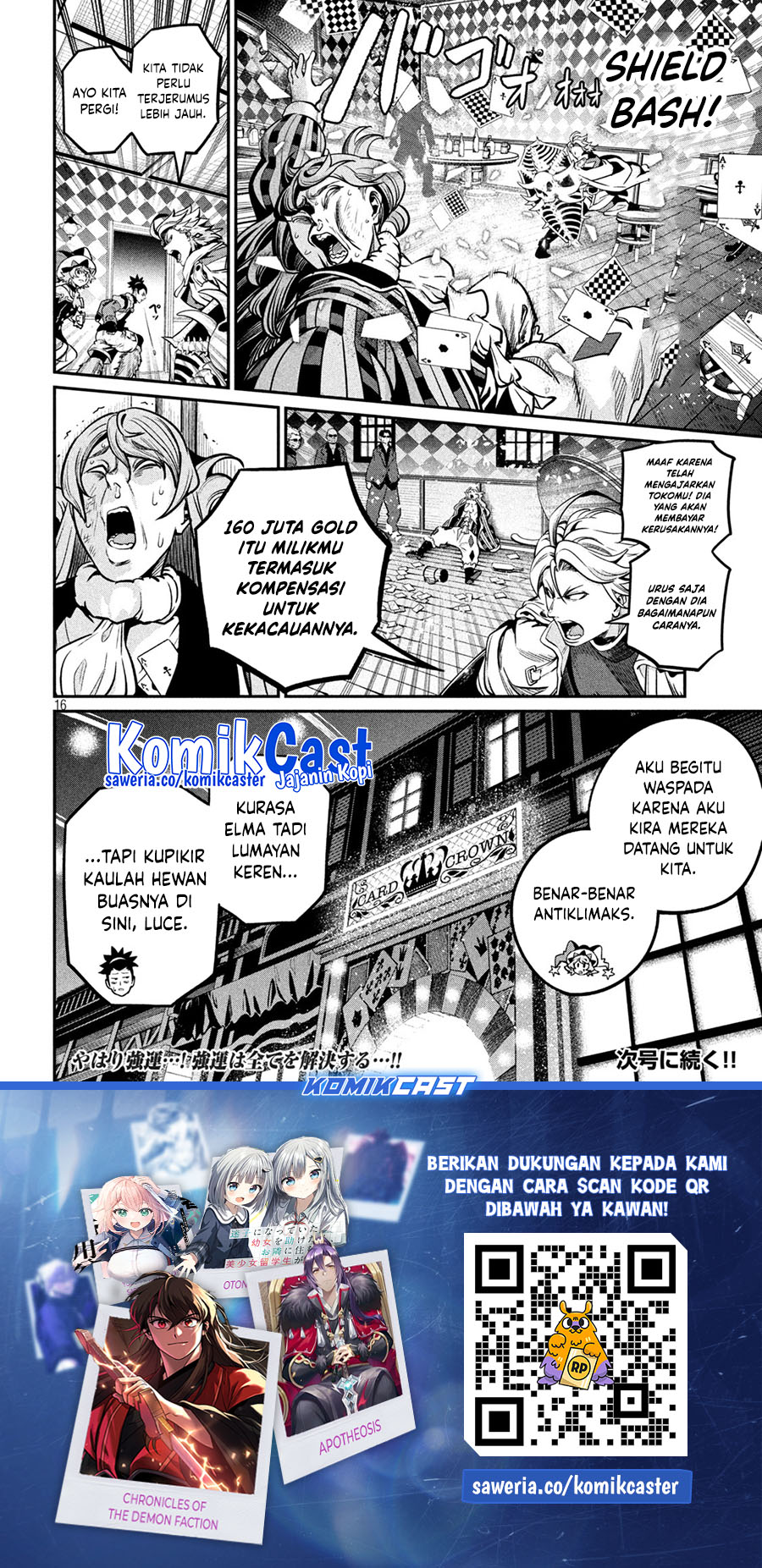 Tsuihou Sareta Tenshou Juu Kishi wa Game Chishiki de Musou Suru Chapter 110 Gambar 17