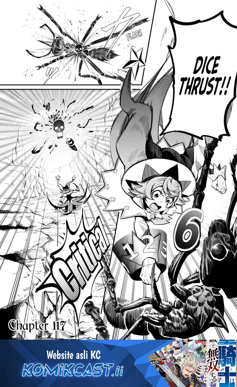 Baca Komik Tsuihou Sareta Tenshou Juu Kishi wa Game Chishiki de Musou Suru Chapter 117 Gambar 1