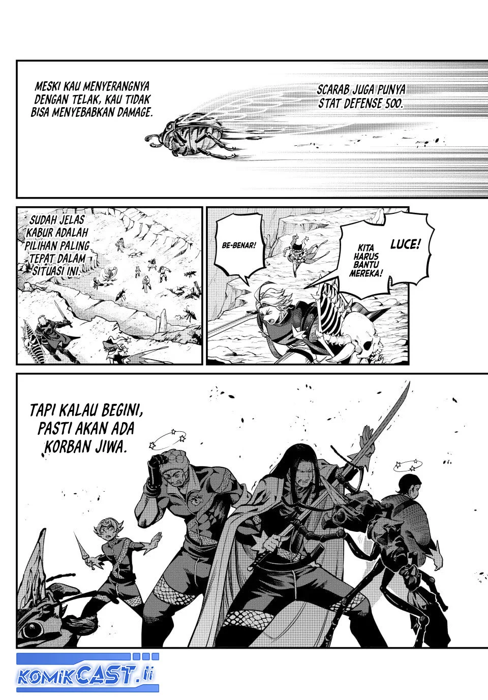 Tsuihou Sareta Tenshou Juu Kishi wa Game Chishiki de Musou Suru Chapter 117 Gambar 12