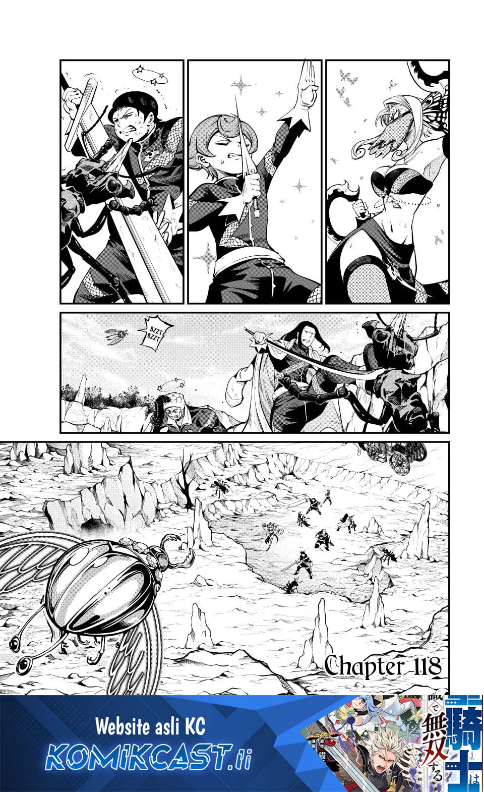 Baca Komik Tsuihou Sareta Tenshou Juu Kishi wa Game Chishiki de Musou Suru Chapter 118 Gambar 1