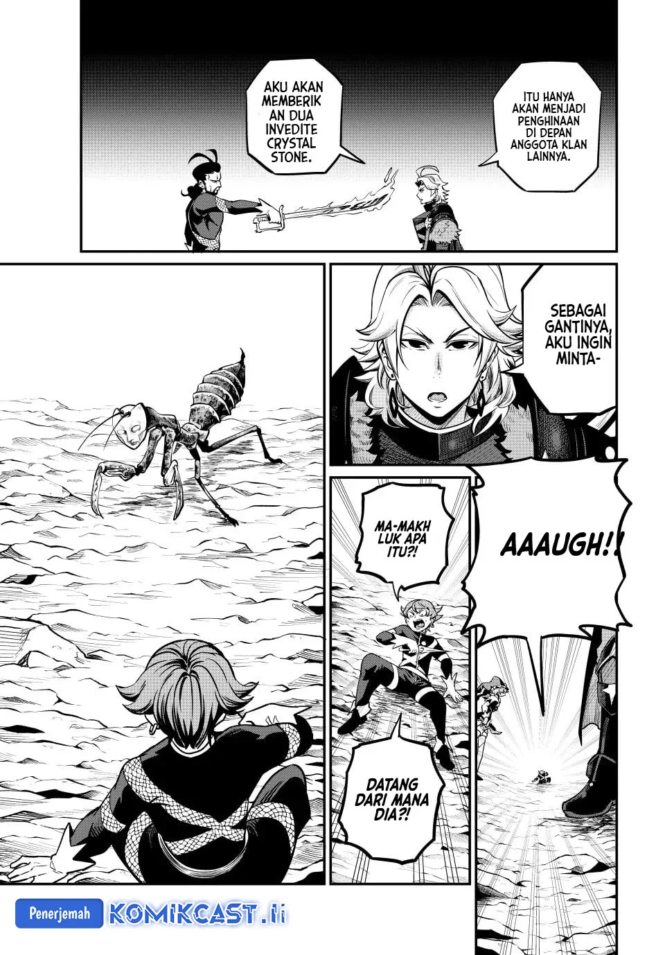 Tsuihou Sareta Tenshou Juu Kishi wa Game Chishiki de Musou Suru Chapter 119 Gambar 13