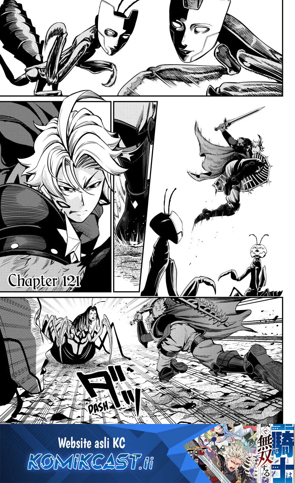 Baca Komik Tsuihou Sareta Tenshou Juu Kishi wa Game Chishiki de Musou Suru Chapter 121 Gambar 1