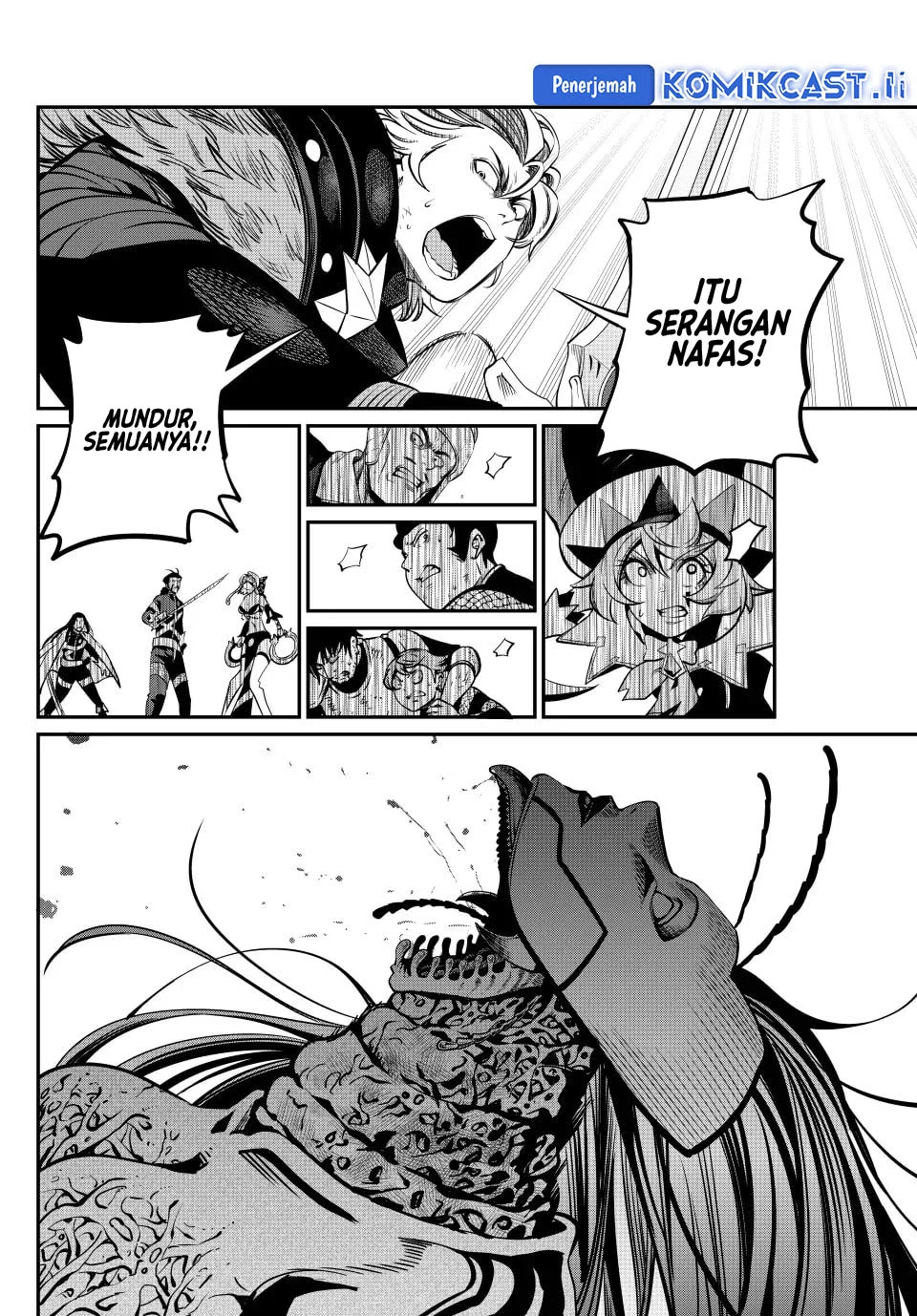 Tsuihou Sareta Tenshou Juu Kishi wa Game Chishiki de Musou Suru Chapter 121 Gambar 8