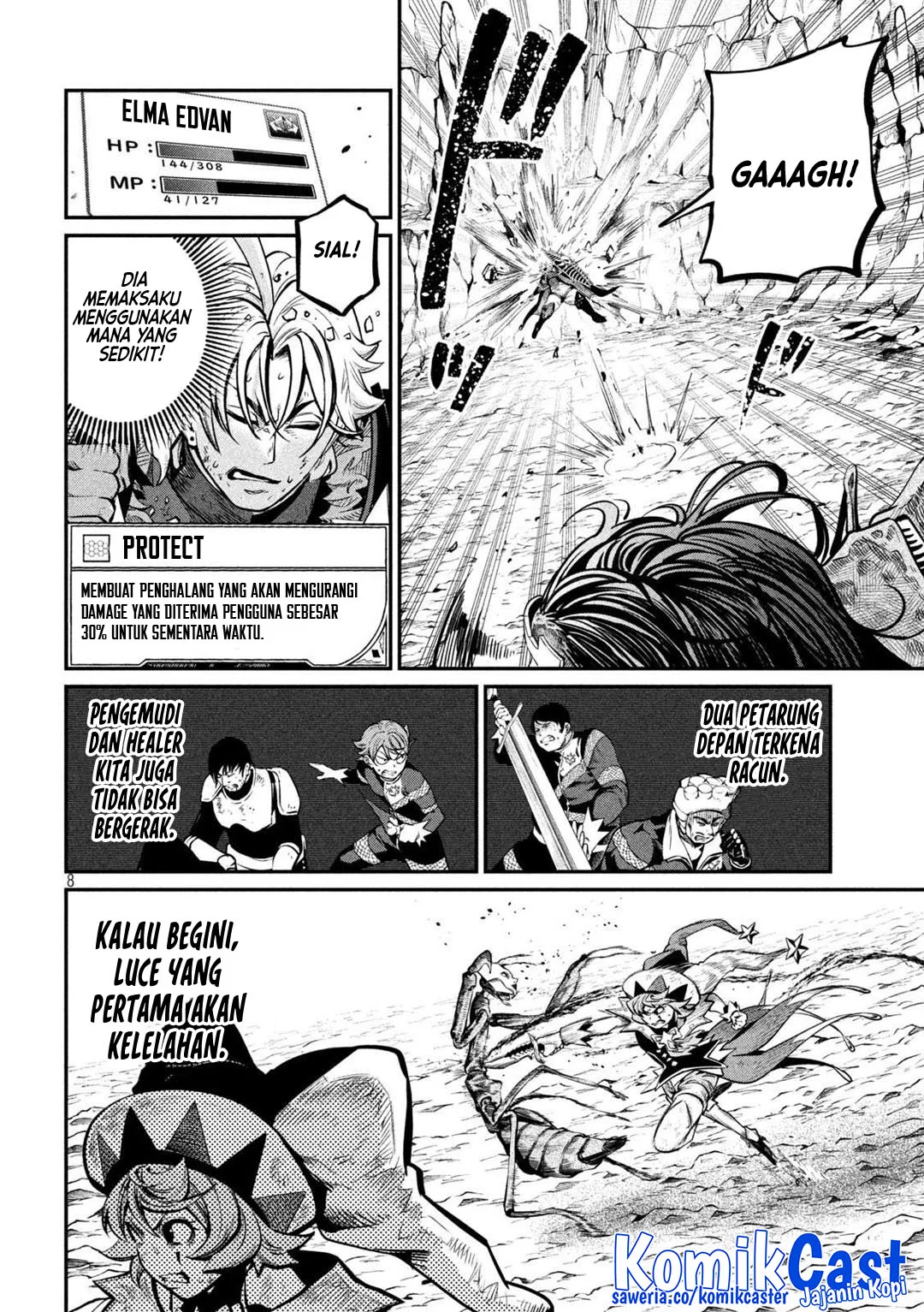 Tsuihou Sareta Tenshou Juu Kishi wa Game Chishiki de Musou Suru Chapter 122 Gambar 8