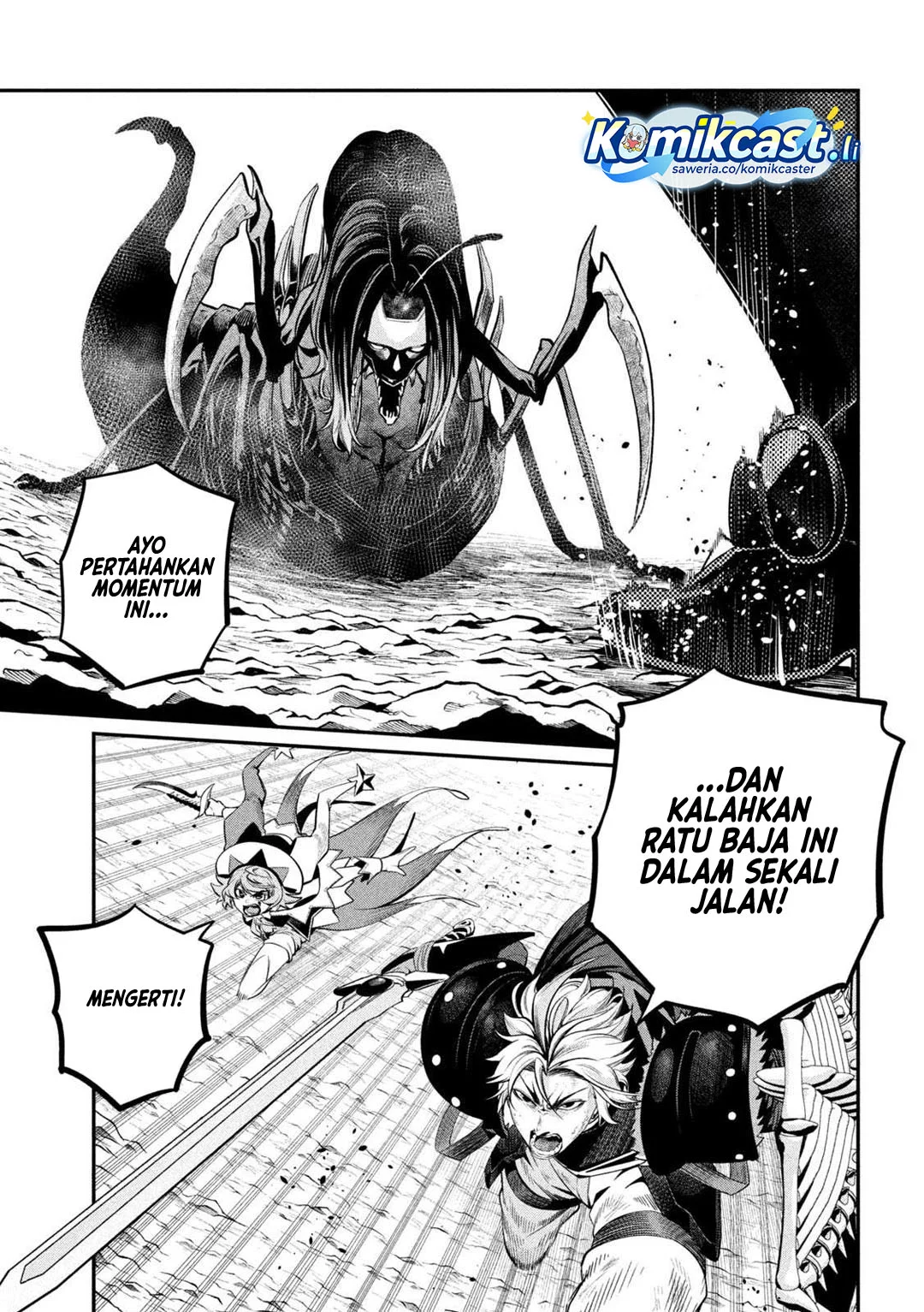 Tsuihou Sareta Tenshou Juu Kishi wa Game Chishiki de Musou Suru Chapter 124 Gambar 9