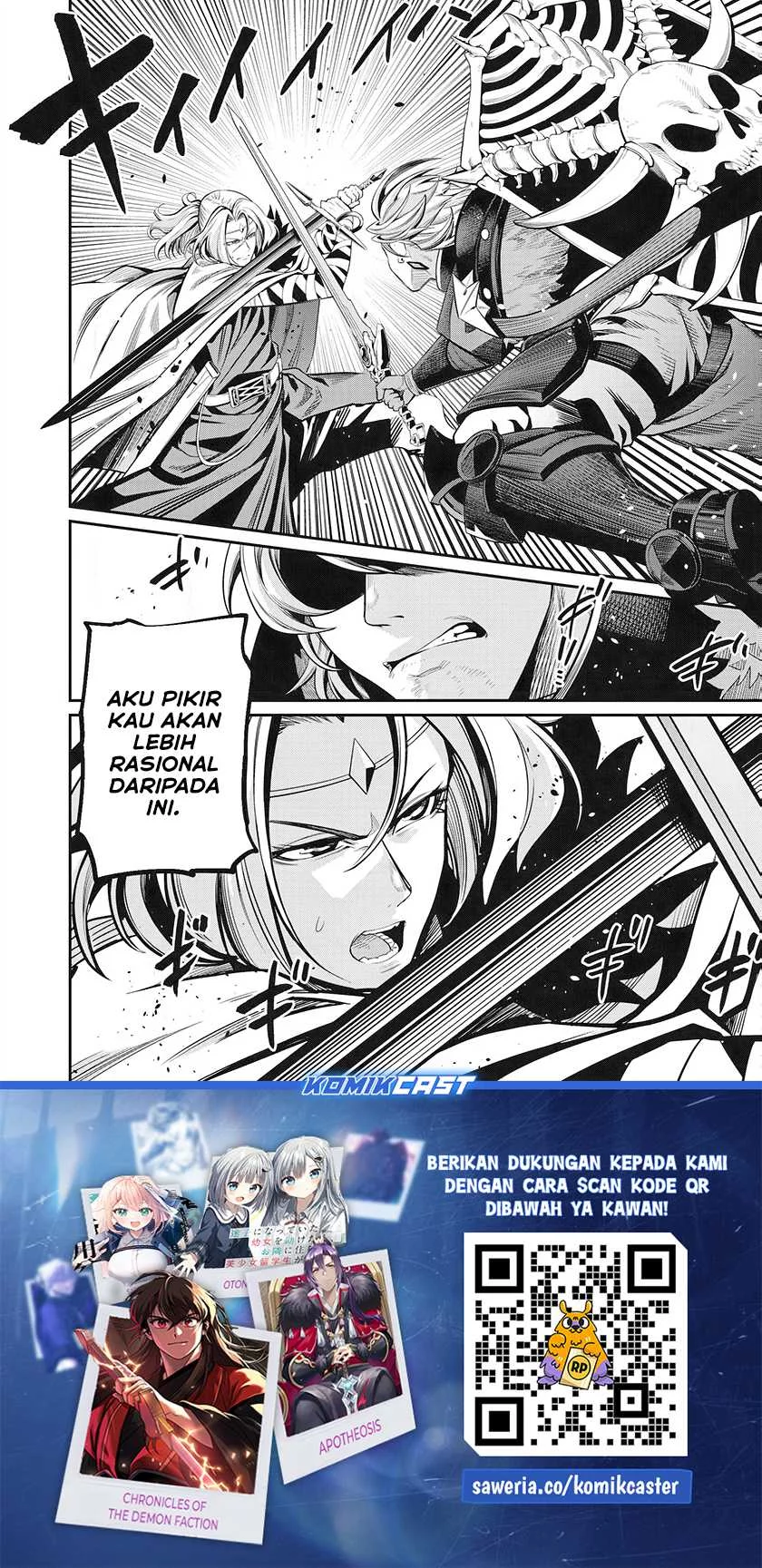 Tsuihou Sareta Tenshou Juu Kishi wa Game Chishiki de Musou Suru Chapter 989 Gambar 15