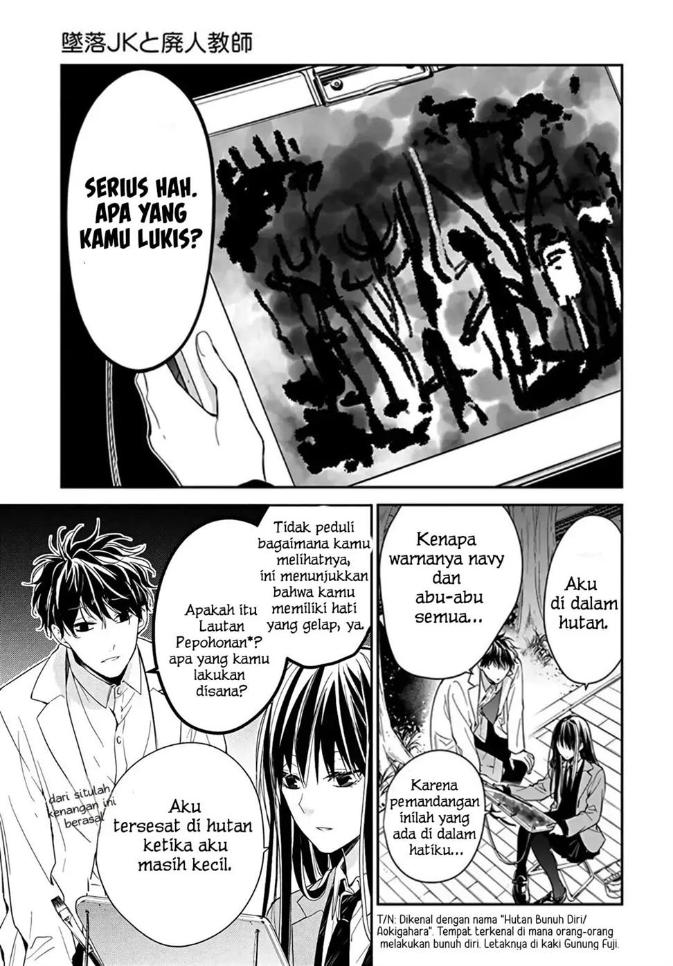 Tsuiraku JK to Haijin Kyoushi Chapter 34 Gambar 7