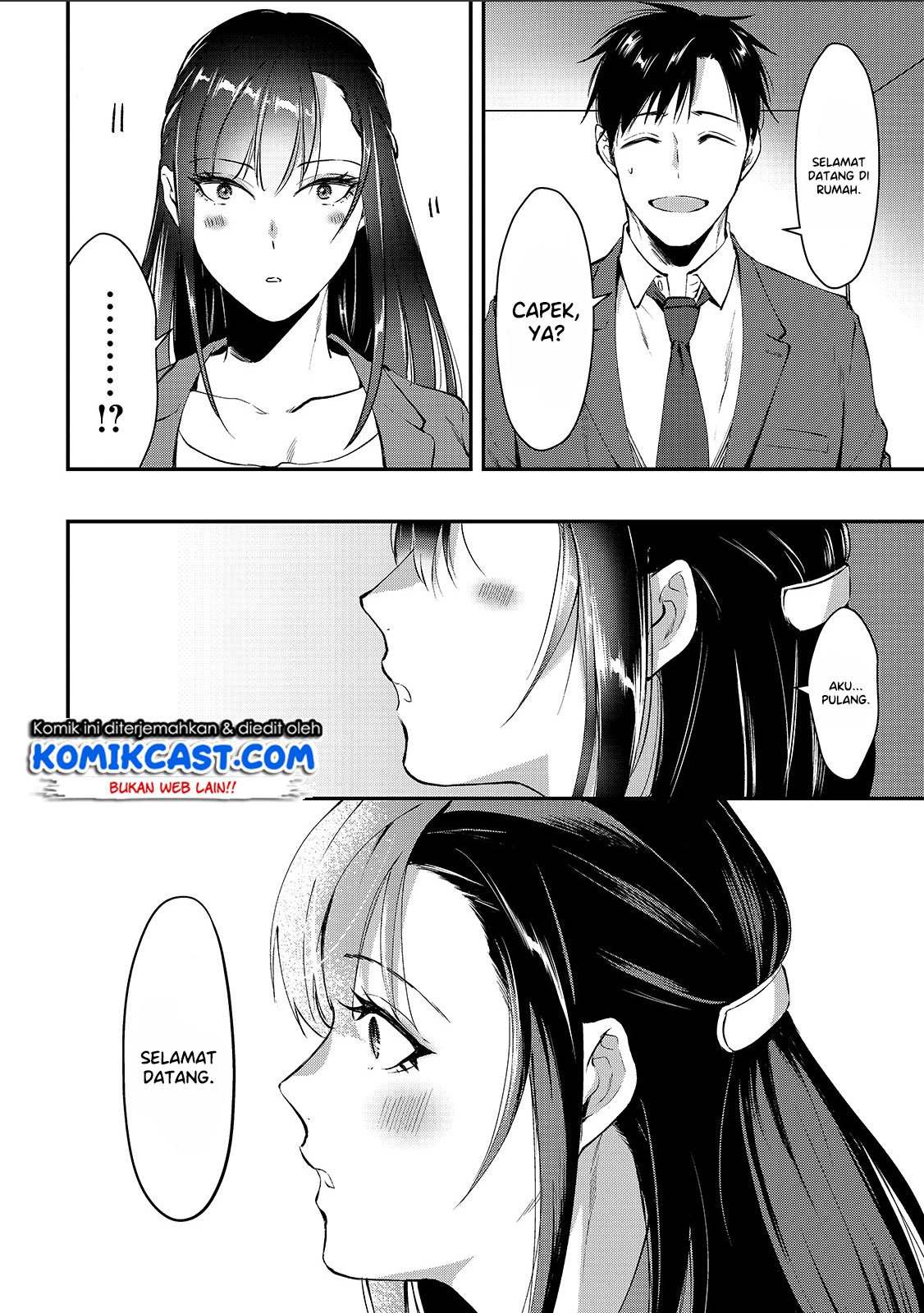 Tsuki 50-man moratte mo Ikigai no nai Tonari no Onee-san ni 30-man de Yatowarete “Okaeri” tte Iu Oshigoto ga Tanoshii Chapter 1 Gambar 17