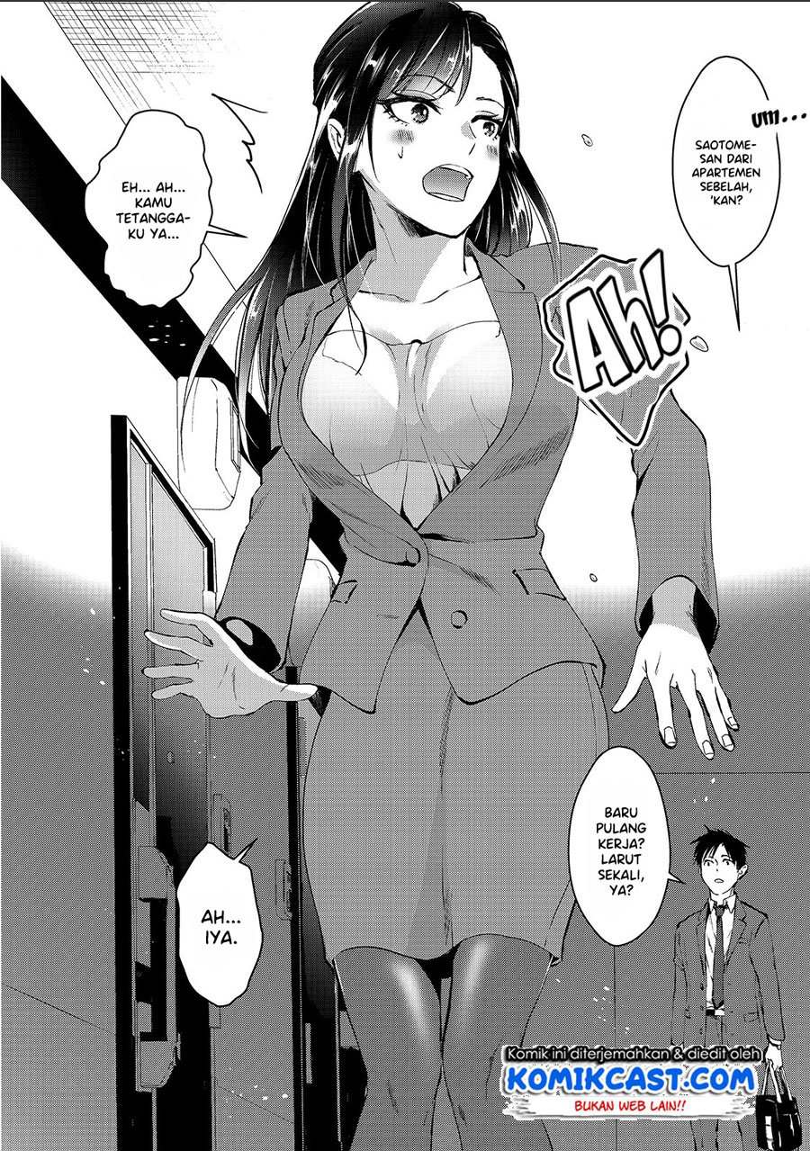Tsuki 50-man moratte mo Ikigai no nai Tonari no Onee-san ni 30-man de Yatowarete “Okaeri” tte Iu Oshigoto ga Tanoshii Chapter 1 Gambar 5
