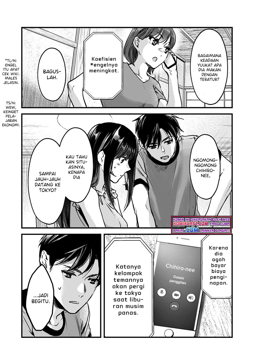 Tsuki 50-man moratte mo Ikigai no nai Tonari no Onee-san ni 30-man de Yatowarete “Okaeri” tte Iu Oshigoto ga Tanoshii Chapter 18.1 Gambar 11