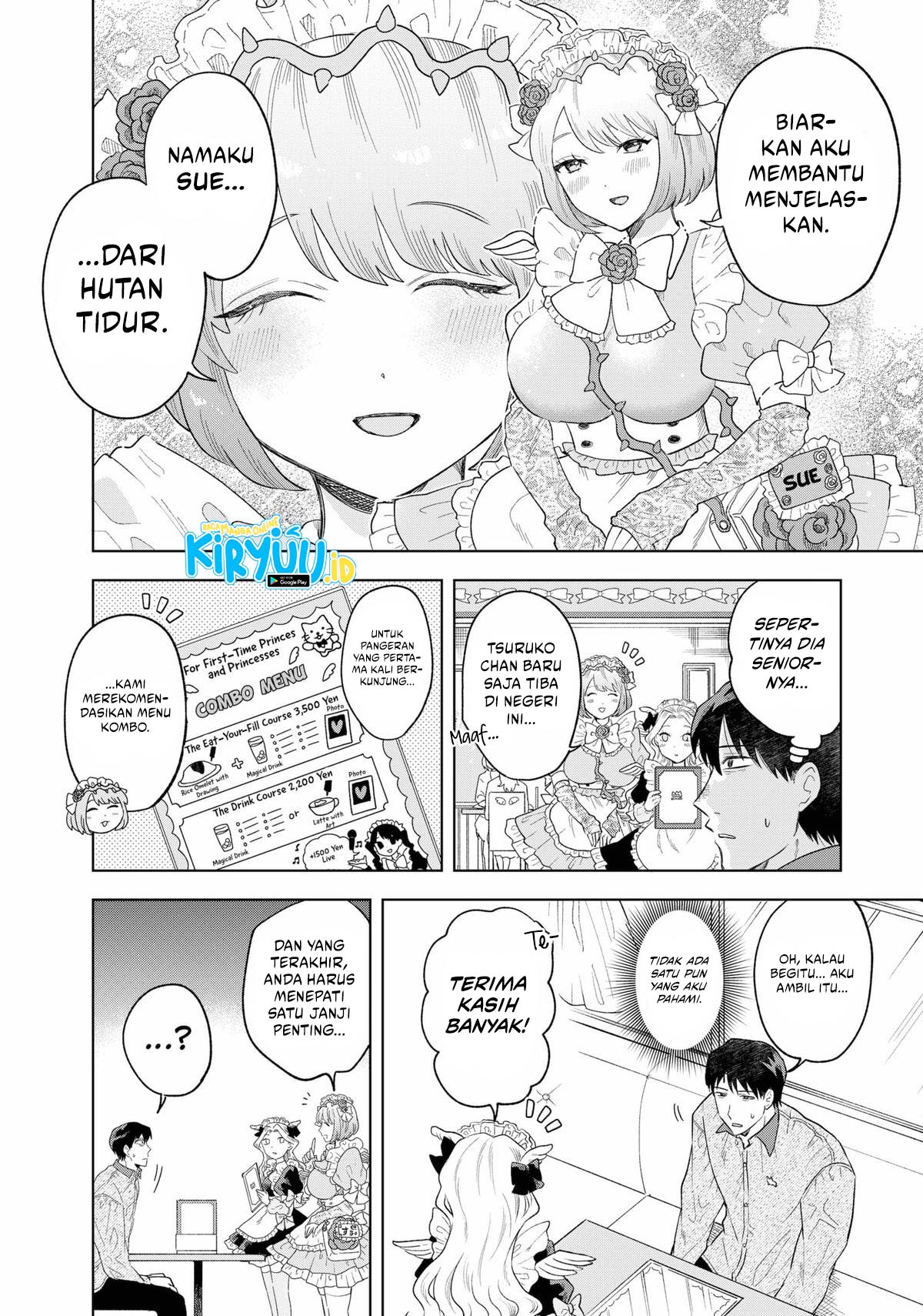 Tsuruko Returns the Favor Chapter 1 Gambar 22