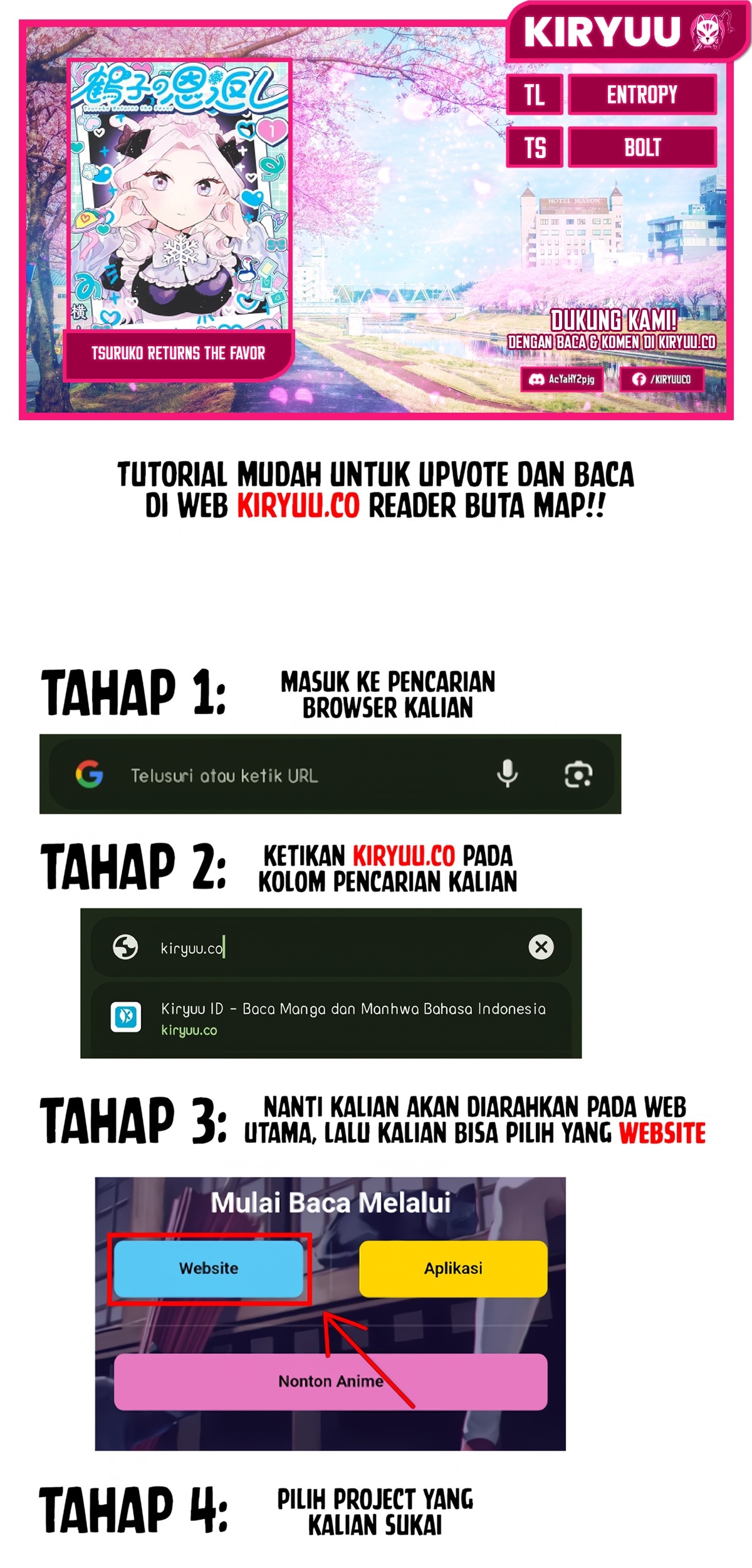 Baca Komik Tsuruko Returns the Favor Chapter 10 Gambar 1