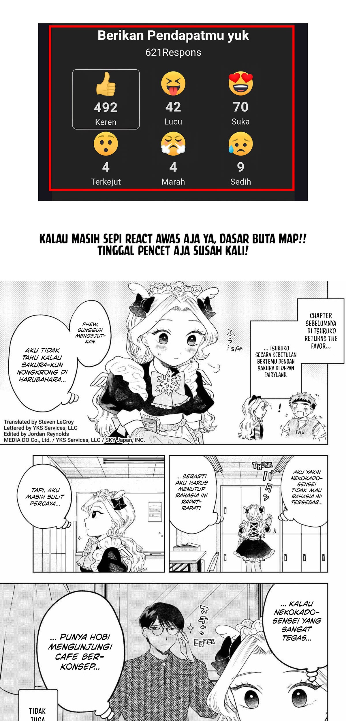 Tsuruko Returns the Favor Chapter 12 Gambar 3