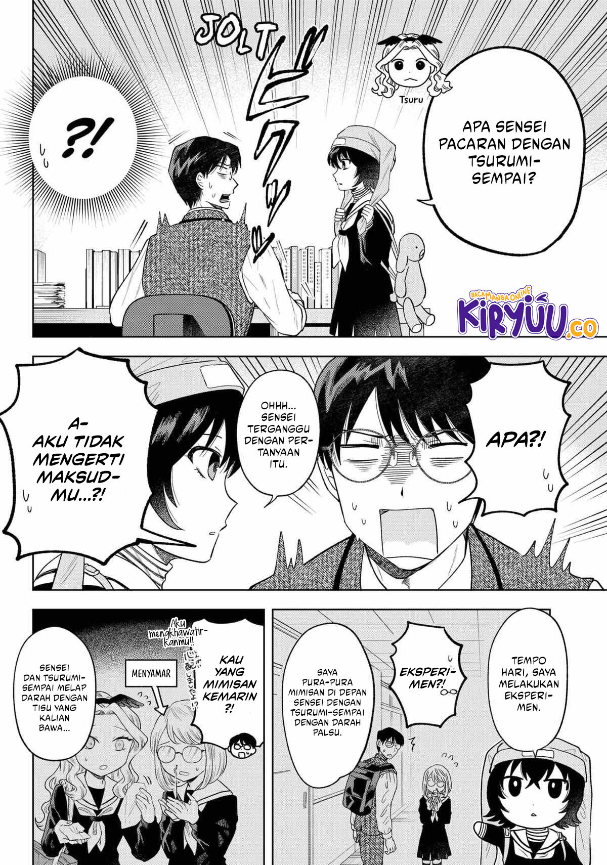Tsuruko Returns the Favor Chapter 15 Gambar 11