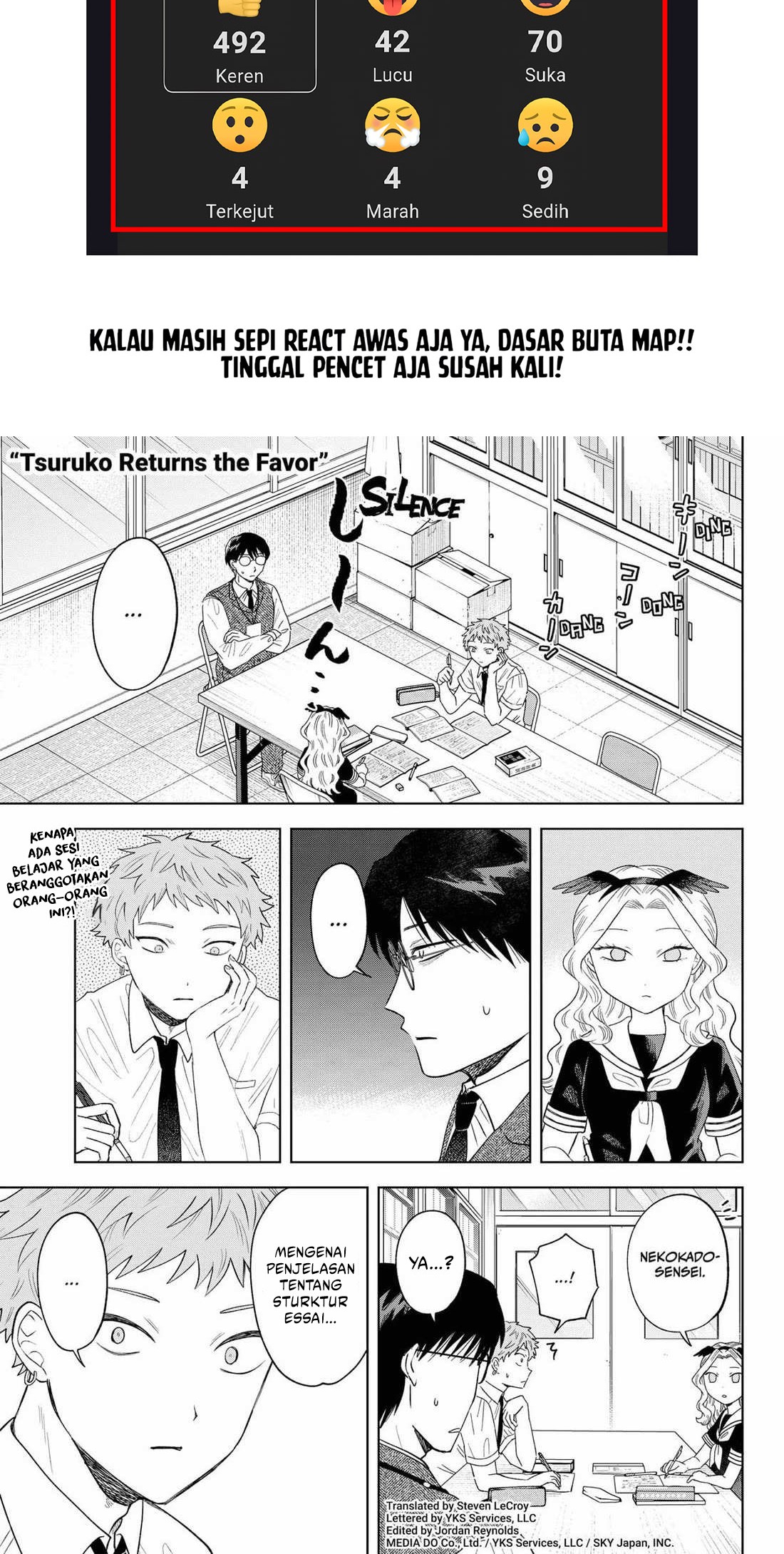 Tsuruko Returns the Favor Chapter 17 Gambar 3