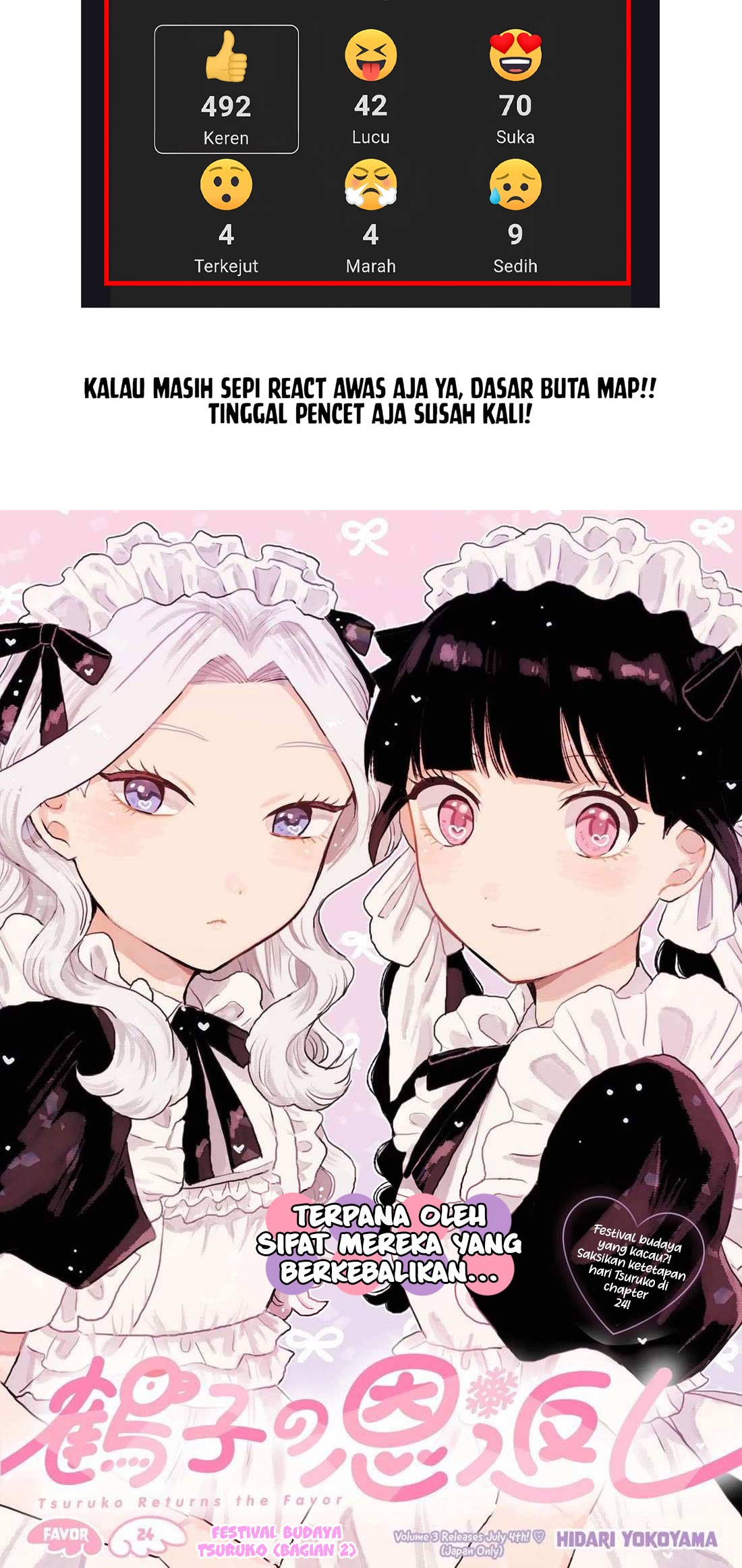 Tsuruko Returns the Favor Chapter 24 Gambar 3