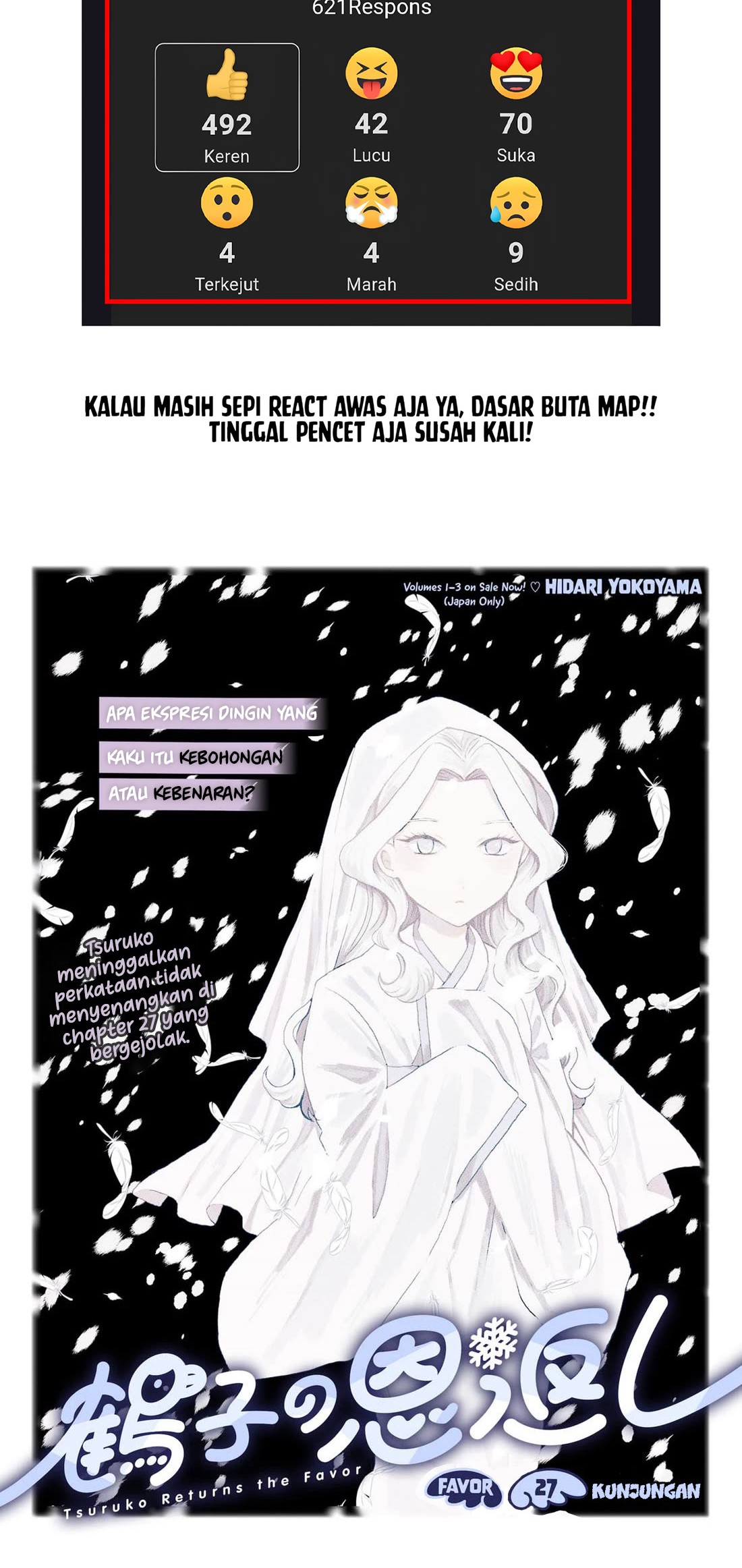 Tsuruko Returns the Favor Chapter 27 Gambar 3