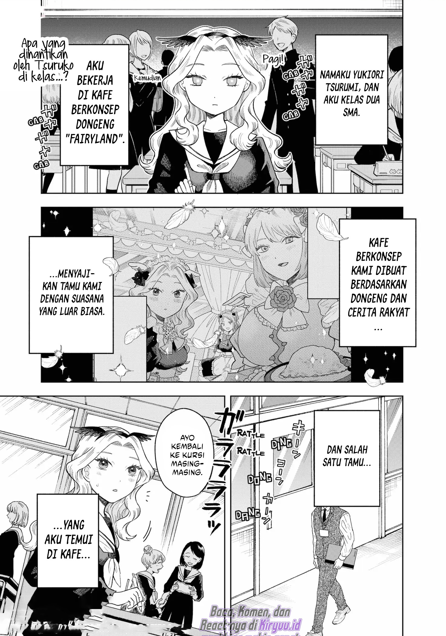 Baca Manga Tsuruko Returns the Favor Chapter 3 Gambar 2