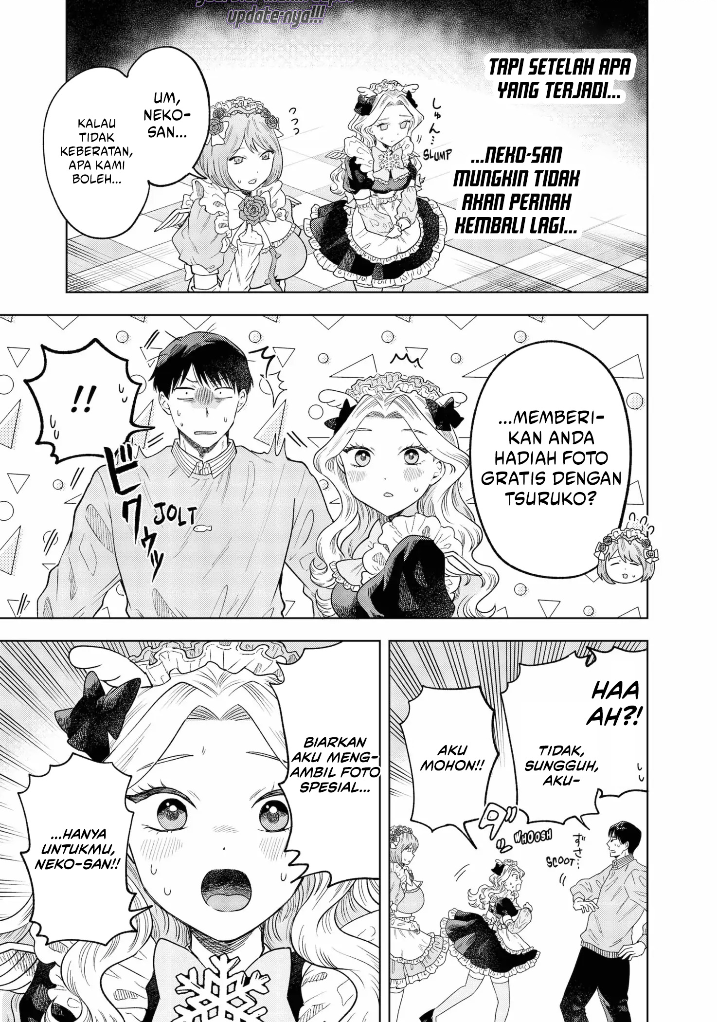 Tsuruko Returns the Favor Chapter 3 Gambar 20