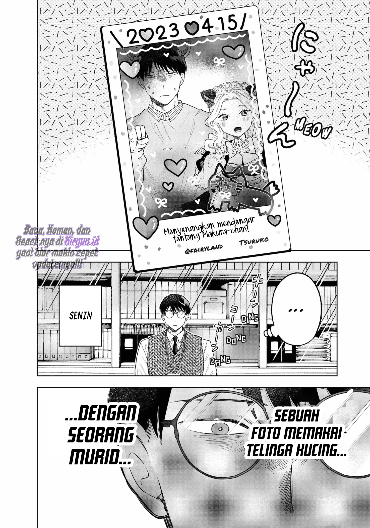 Tsuruko Returns the Favor Chapter 3 Gambar 21