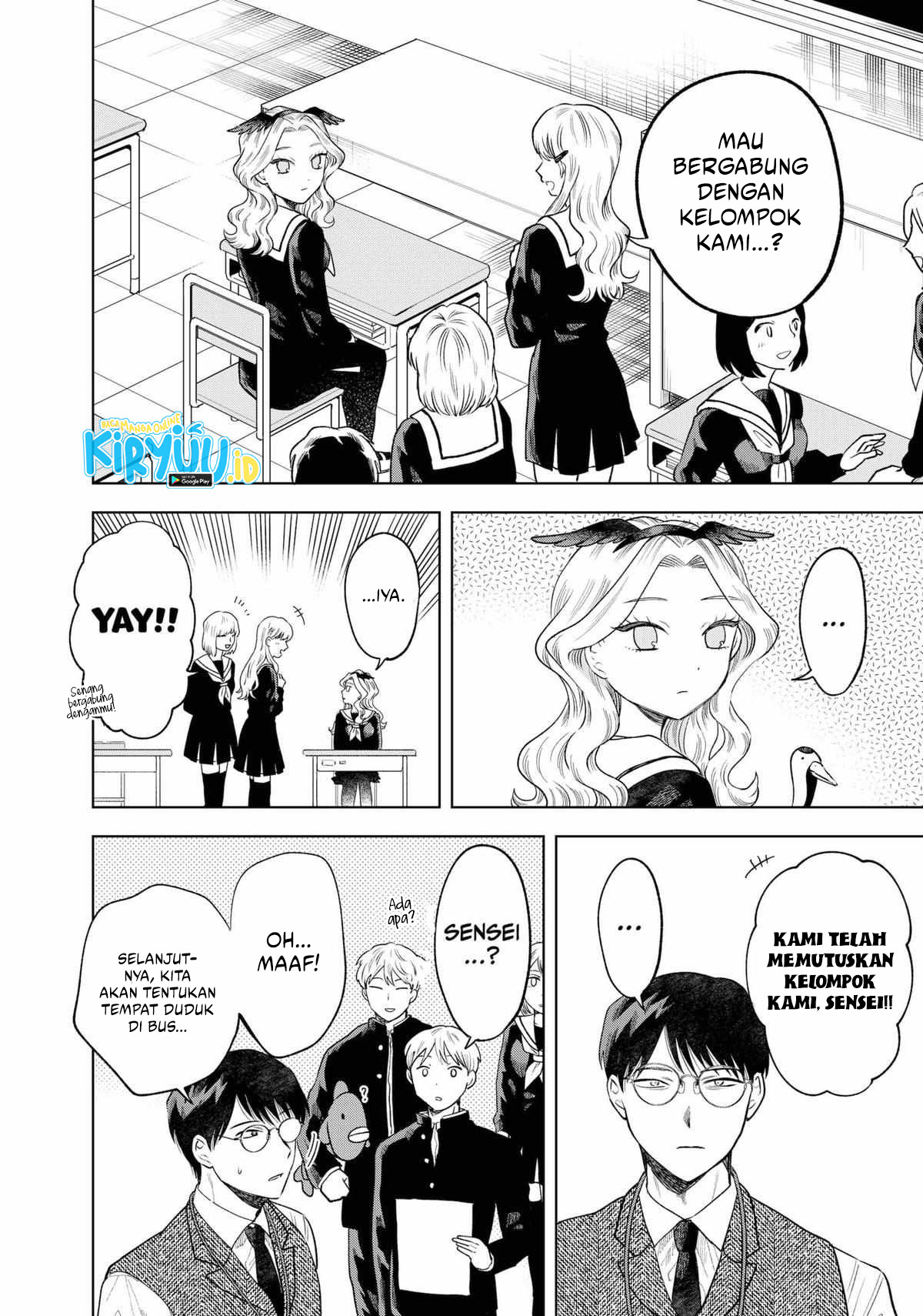 Tsuruko Returns the Favor Chapter 4 Gambar 8