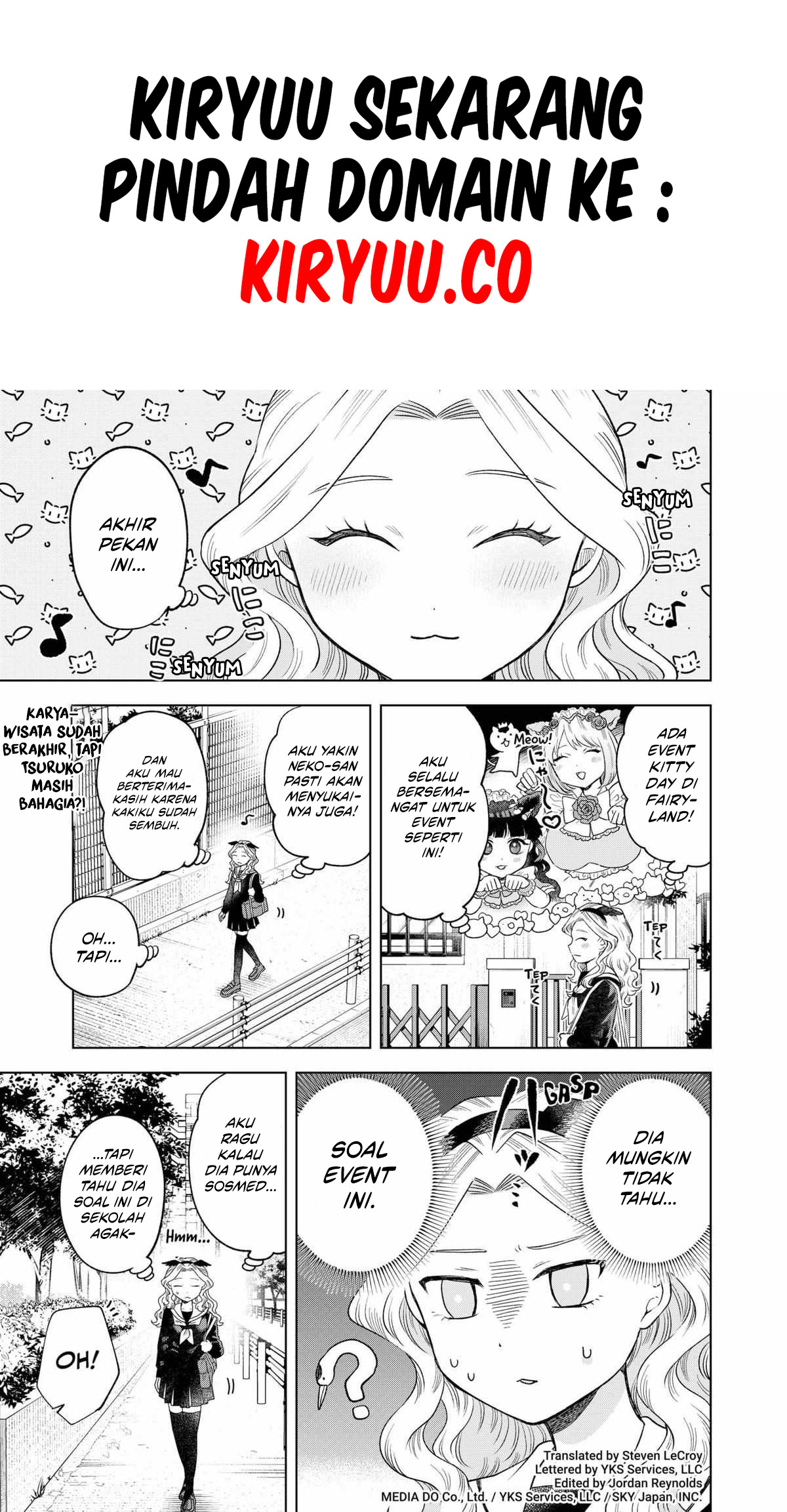 Baca Komik Tsuruko Returns the Favor Chapter 7 Gambar 1