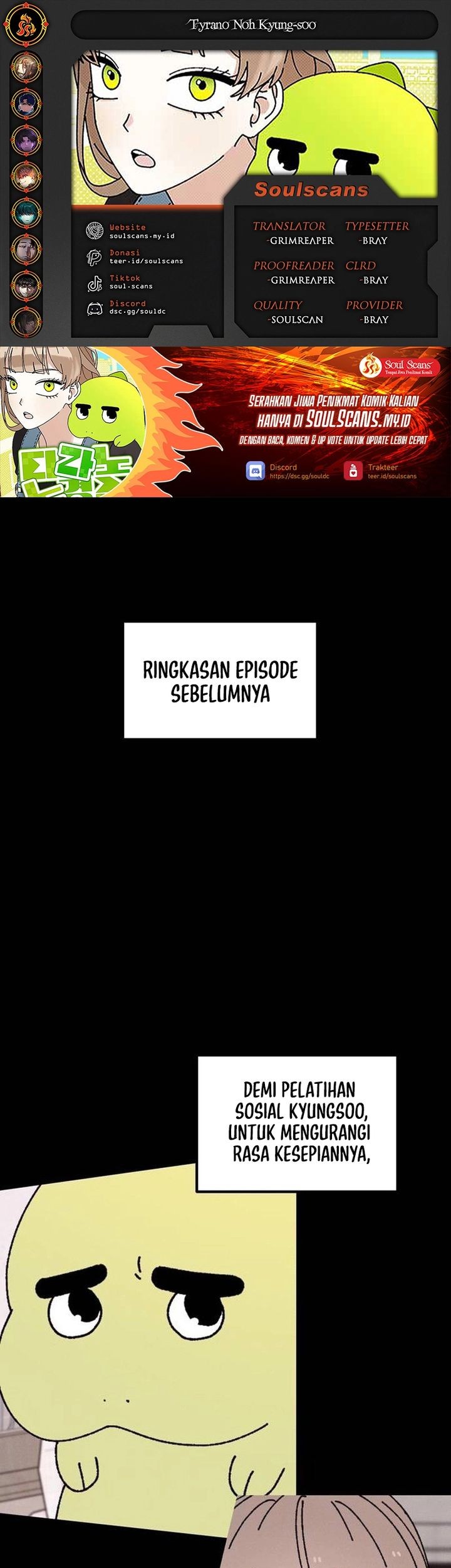 Baca Komik Tyranno Noh Kyung-Soo Chapter 20 Gambar 1