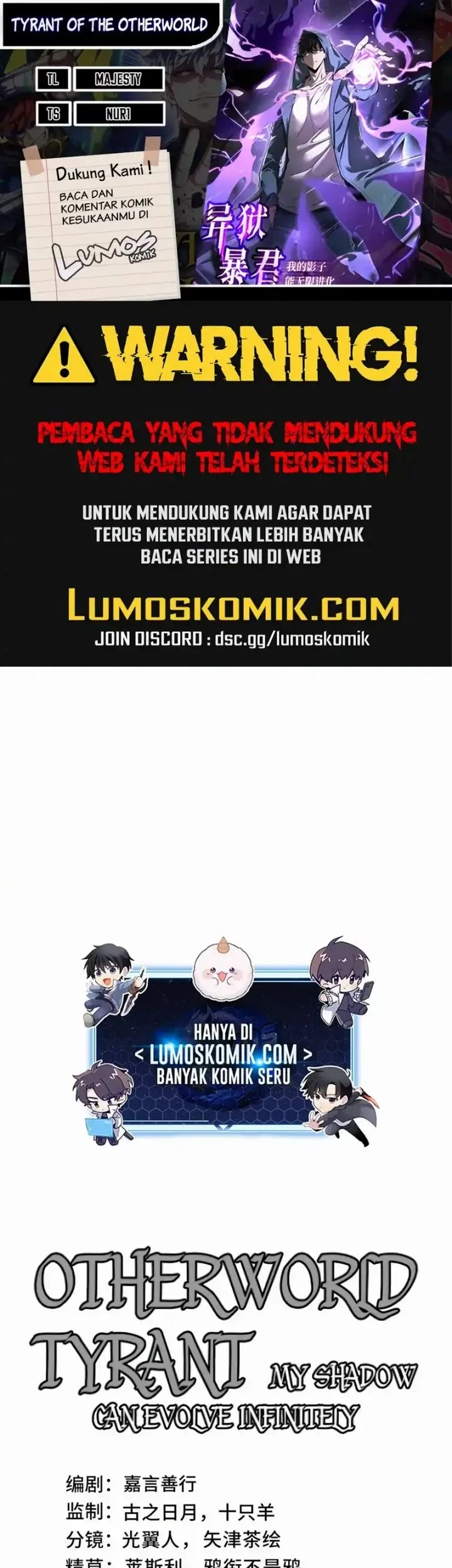 Baca Komik Tyrant of the Otherworld: My Shadow Can Evolve Infinitely Chapter 34 Gambar 1