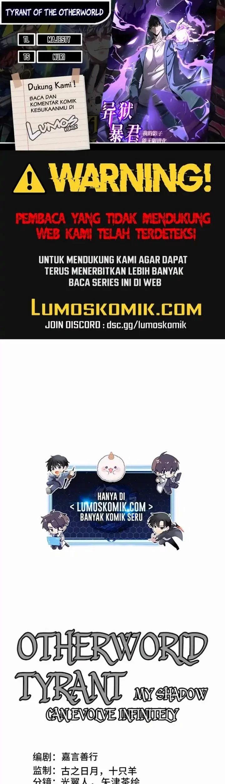 Baca Komik Tyrant of the Otherworld: My Shadow Can Evolve Infinitely Chapter 35 Gambar 1