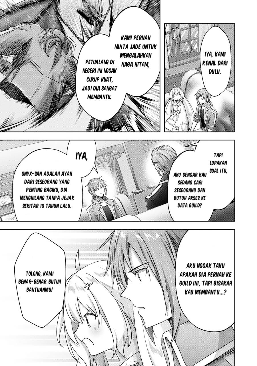 Uketsukejo ni Kokuhaku Shitakute Girudo ni Kayoitsumetara Eiyu ni Natteta Chapter 18 Gambar 9