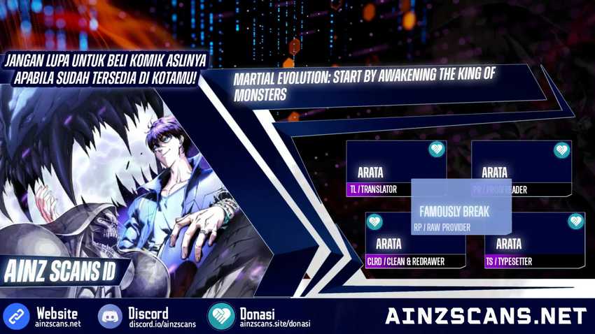 Baca Komik Ultimate Martial Evolution: Begin by Awakening the King of Monsters Chapter 15 Gambar 1