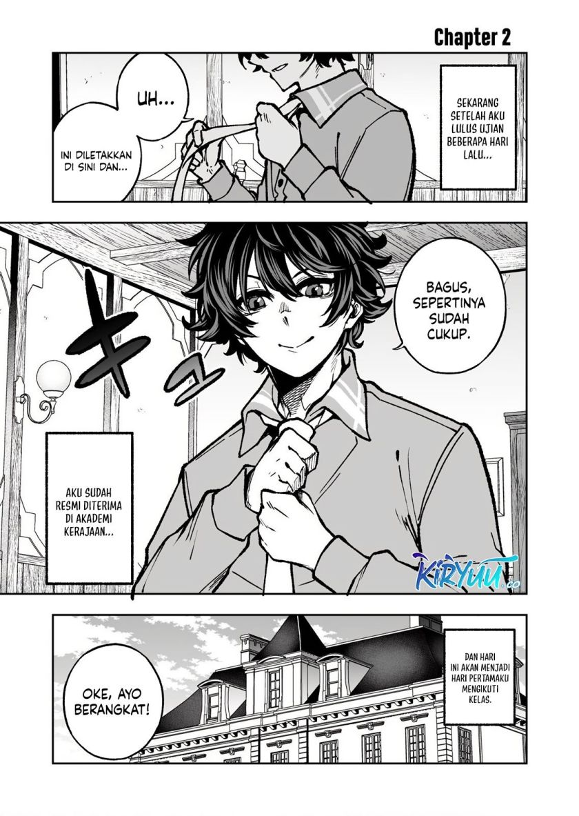 Baca Umarekawatta Kensei, Kenshi ga Reiguu sareru Majutsu Shijou Shugi no Gakuen de Musou suru Chapter 2 Gambar 2