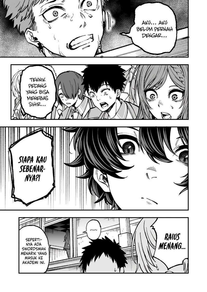 Umarekawatta Kensei, Kenshi ga Reiguu sareru Majutsu Shijou Shugi no Gakuen de Musou suru Chapter 3 Gambar 35