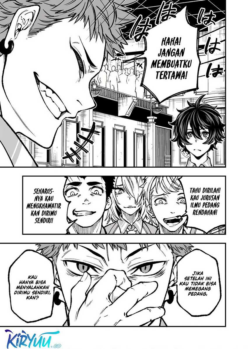 Umarekawatta Kensei, Kenshi ga Reiguu sareru Majutsu Shijou Shugi no Gakuen de Musou suru Chapter 3 Gambar 5