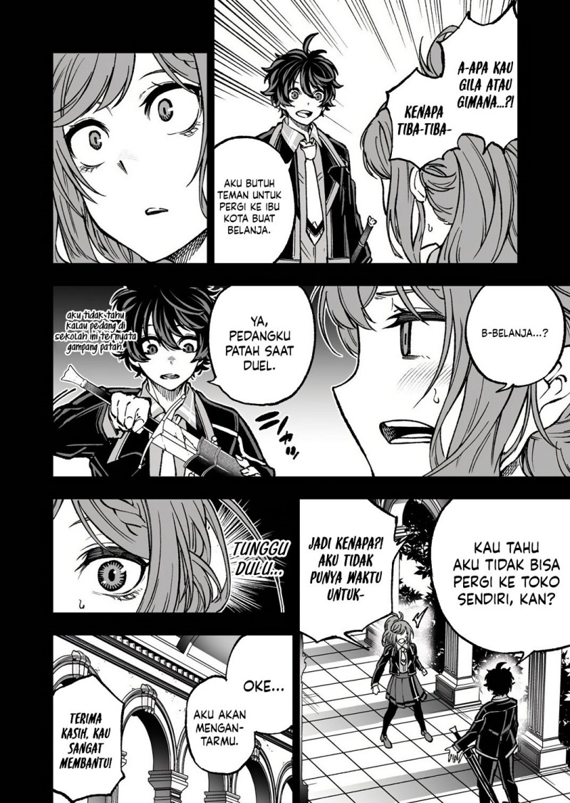 Umarekawatta Kensei, Kenshi ga Reiguu sareru Majutsu Shijou Shugi no Gakuen de Musou suru Chapter 4 Gambar 15