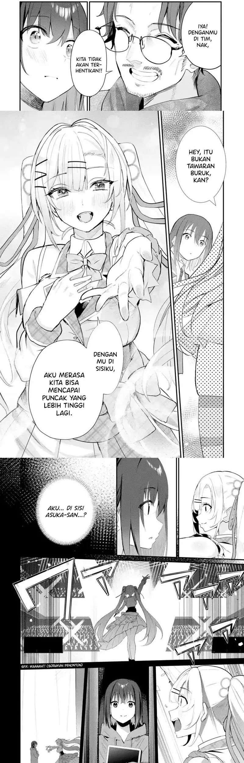 Urakata de Support Shiteta Geinou Ikka wo Tsuihousareta Boku wa, Futsuu no Seishun wo Ouka Shitai. Chapter 13 Gambar 10