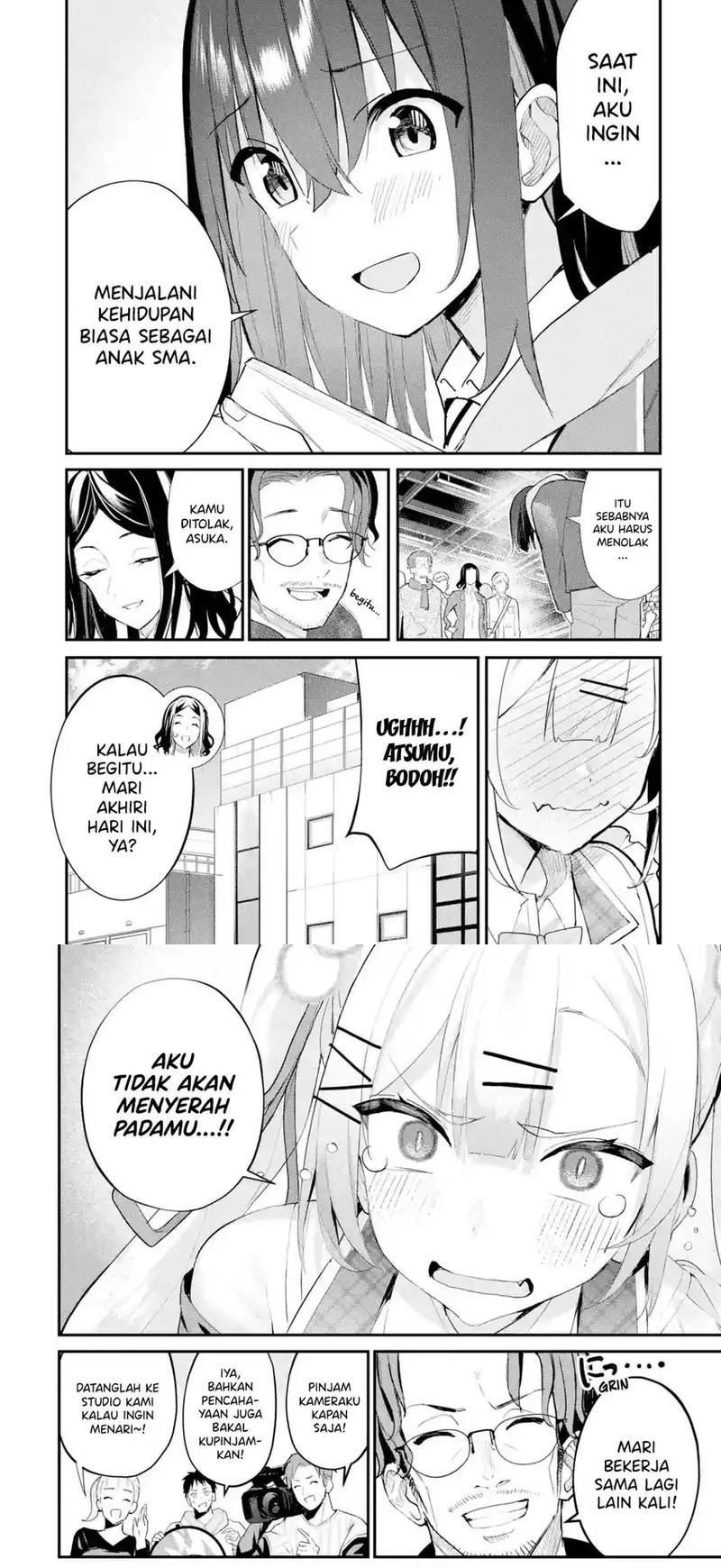 Urakata de Support Shiteta Geinou Ikka wo Tsuihousareta Boku wa, Futsuu no Seishun wo Ouka Shitai. Chapter 13 Gambar 12