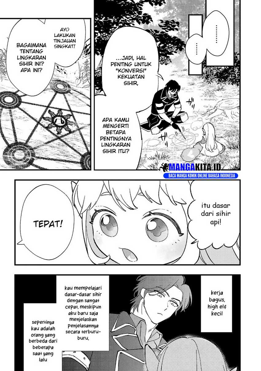 Urenokori no Dorei Elf wo Hirotta no de, Musume ni suru Koto ni shita Chapter 12.1 Gambar 10