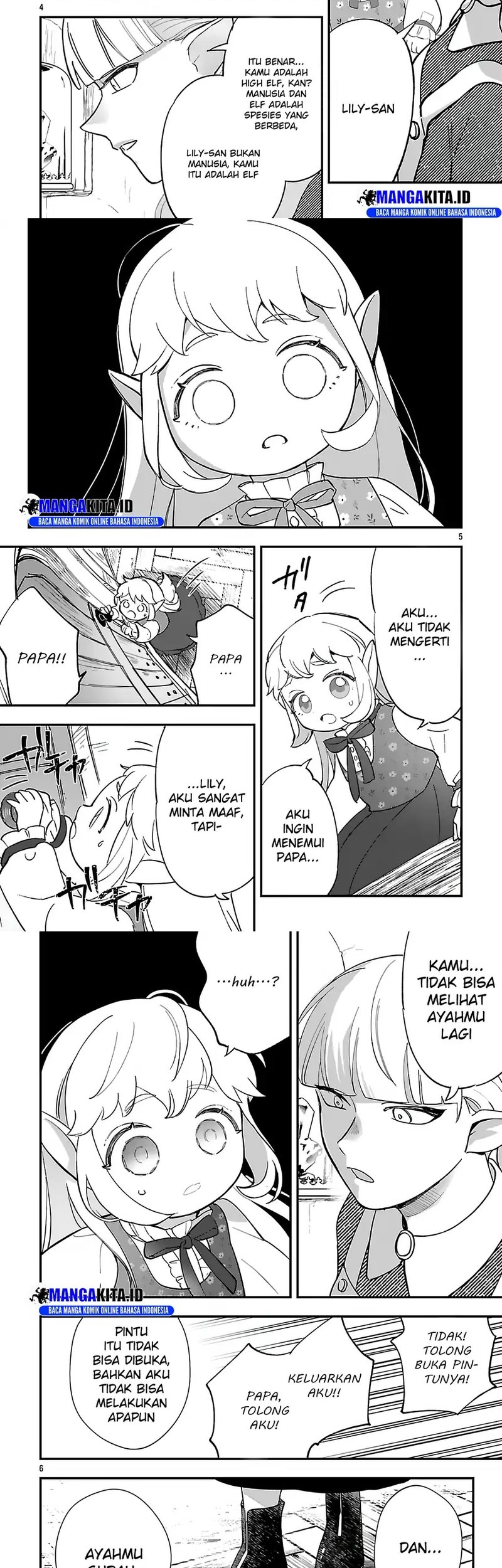 Urenokori no Dorei Elf wo Hirotta no de, Musume ni suru Koto ni shita Chapter 16.1 Gambar 3